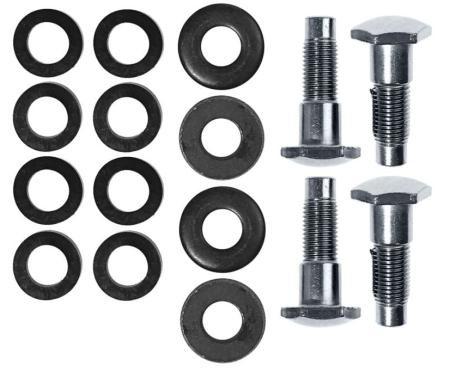 Redline Restomotive® 1966 Ford Thunderbird 16 Piece Seat Belt Bolt Set