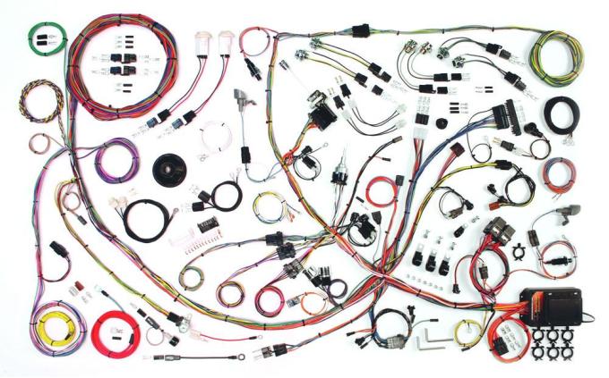 American Autowire Classic Update Kit - 1971-73 Ford Mustang 510662