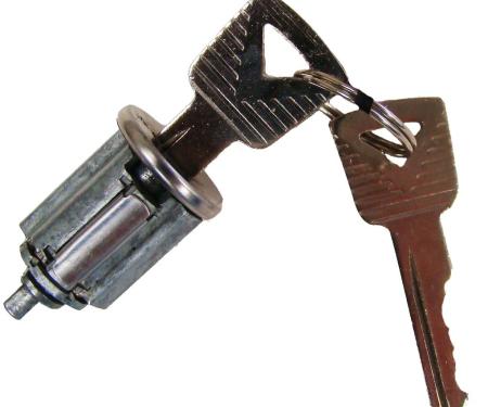 American Autowire Ignition Switch Lock Cylinder & Keys- 1964-66 Mustang & 61-66 Ford Truck 510127