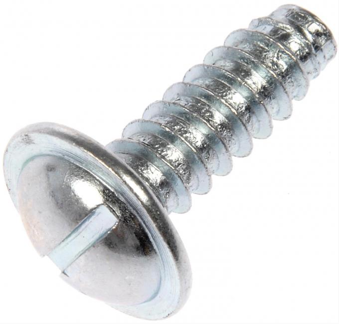 License Plate Screw, Thread Size; 1/4"(# 14) x 3/4"