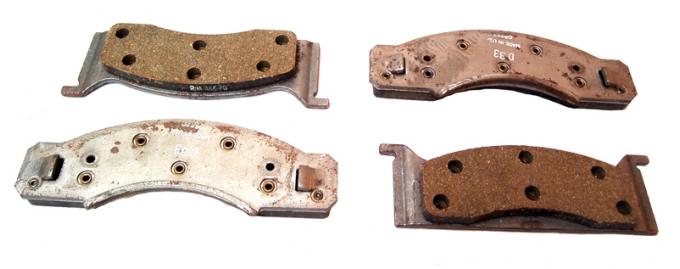 Dennis Carpenter Front Disc Pad Set - 1968-73 Ford Car D00Z-2001-C