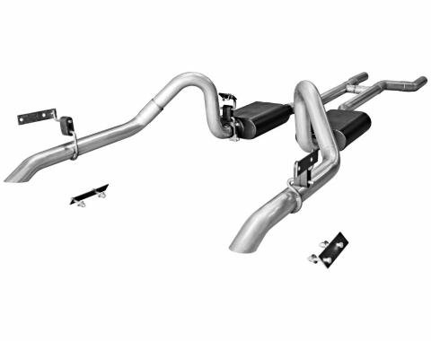 Flowmaster 1967-1970 Ford Mustang American Thunder Crossmember-Back Exhaust System 817282