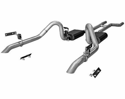 Flowmaster 1967-1970 Ford Mustang American Thunder Crossmember-Back Exhaust System 17282